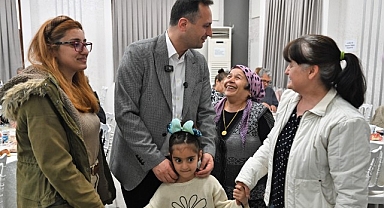 Kent Kasap’tan yararlanan aileler dayanışma yemeğinde buluştu
