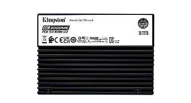 Kingston, Yeni Nesil Veri Merkezleri İçin 30,72 TB Gen5 U.2 NVMe SSD Modelini Tanıttı