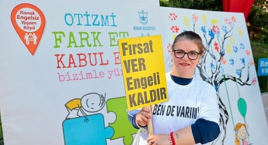 Konak’ta Otizm Farkındalık Günü’nde ‘Biz de Varız’ dediler