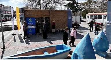 KOSKİ Tarım Haftası’nda Açtığı Stantta Su Tasarrufu Bilgilendirmesi Yapıyor