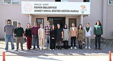 Kurs öğrencilerinden büyük başarı