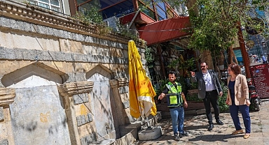 Maltepe’nin tarihi mirası “Feyzullah Efendi Çeşmesi” yenileniyor