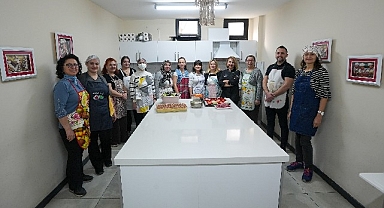 Mutfak atölyesinde Gaziemir’in yeni aşçıları yetişiyor
