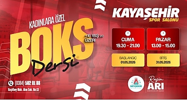 Nevşehir’de Kadınlara Özel Boks Dersleri Başlıyor