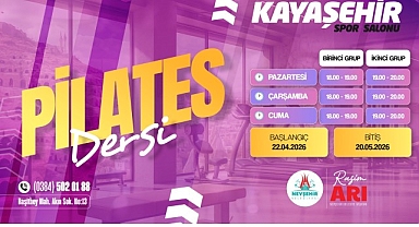 Nevşehir’de Kadınlara Özel Pilates Ders Kayıtları Başladı