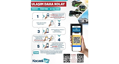 'Online Kocaeli Kart' ile ulaşımda dijital kolaylık