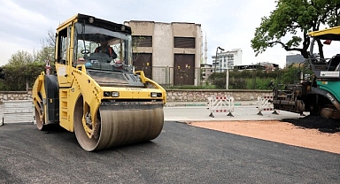 Osmangazi’den Hamitler’e 300 Tonluk Asfalt Desteği