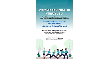 Otizm farkındalık yürüyüşü Çeşme’de düzenleniyor