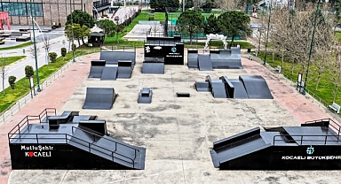 Sekapark’ta Skate Park yenilendi, parkur tam not aldı