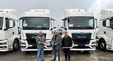 Uluslararası taahhüt şirketi Makimsan, araç parkını 20 adet MAN çekiciyle güçlendirdi