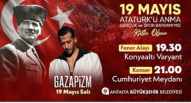 19 Mayıs Antalya’da dolu dolu kutlanacak
