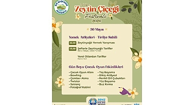 2.Zeytin Çiçeği Festivali Başlıyor