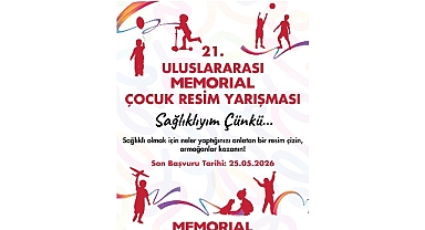 21. Memorial Uluslararası Çocuk Resim Yarışması İçin Son Başvuru 25 Mayıs