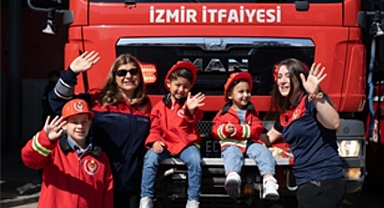 Alevlere koşan süper anneler