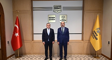 Bakan Bak ve AK Parti Genel Başkan Yardımcısı Büyükgümüş, Başkan Altay’ı Ziyaret Etti
