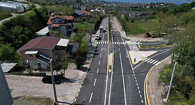 Başiskele’de yeni kavşak hizmete açıldı 