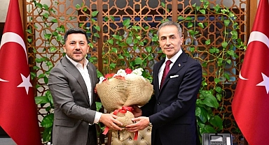 Başkan Rasim Arı’dan Vali Hüseyin Kök’e Hayırlı Olsun Ziyareti