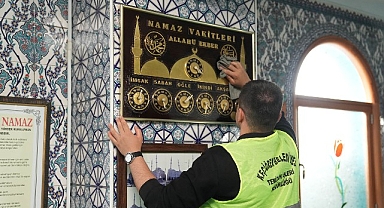 Bayram Öncesi Keçiören’deki Camilerde Temizlik Seferberliği