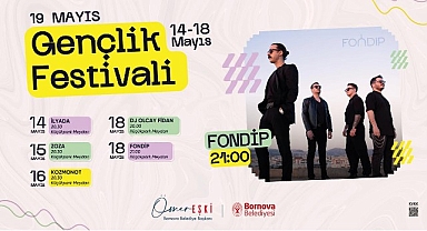 Bornova’da Gençlik Haftası sahnesi yerel sanatçılara emanet
