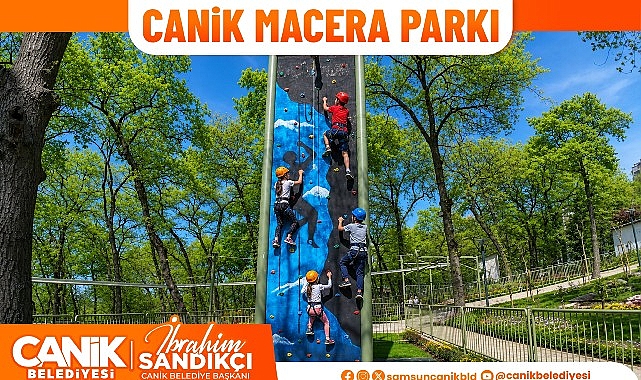 Canik'te Karadeniz'in En Büyük Macera Parkı Açılıyor