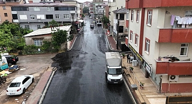 Darıca Mevlana Caddesi’nde üstyapı tamam