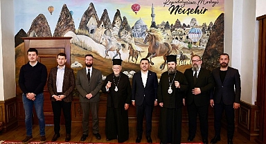 Fener Rum Patriği Bartholomeos Başkan Arı’yı Ziyaret Etti