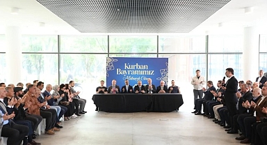 İnegöl Protokolü Bayramlaşma Töreninde Buluştu