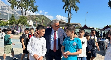 Kemer’de Hıdırellez ateşi yakıldı 