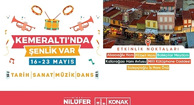 Kemeraltı’nda şenlik başlıyor 