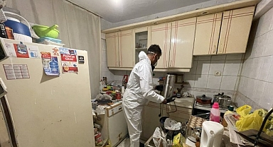 Konak’ta çöp eve geçit verilmedi: 10 ton atık çıkarıldı