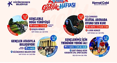 Küçükçekmece'de 19 Mayıs Gençlik Haftası Etkinlikleri Başlıyor