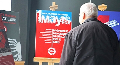 Maltepe’de 1 Mayıs Afişleri Sergisi