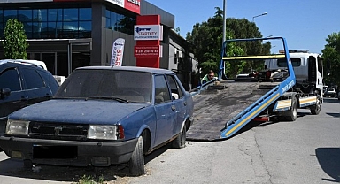 Manisa’da Sokaklar Atıl ve Hurda Araçlardan Temizleniyor