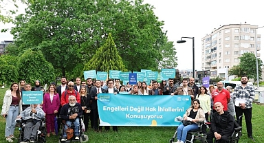 Nilüfer’de sloganlar engelleri aşmak için yükseldi