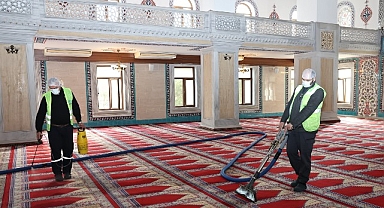 Nilüfer’in ibadethanelerinde bahar temizliği