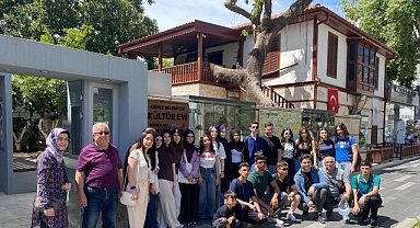 Öğrencilerden Kültür Evi’ne ziyaret 