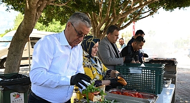 Öğrencilere deneme sınavı sonrası mangal partisi 