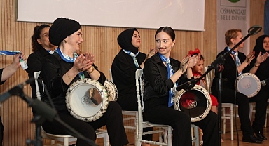 Osmangazi’de Anneler ve Kızları Aynı Sahnede Ritim Tuttu
