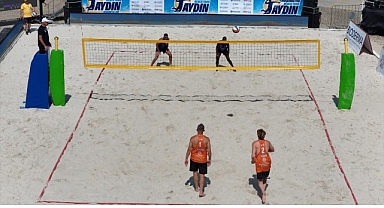 Plaj Voleybolu Heyecanı Aydın’da Yaşandı
