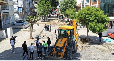 Salihli’de İçme Suyu Hatları Yenileniyor