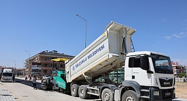 Selçuklu’da Asfalt Sezonu Başladı