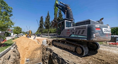 Tire’de altyapı yenileniyor, caddeler modernleşiyor