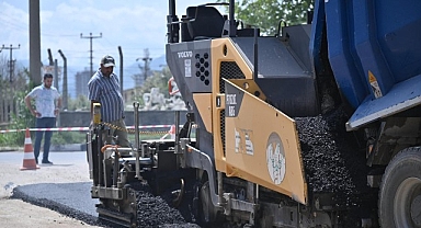 Turgutlu’nun Önemli Bağlantı Yolunda Yenileme Çalışması 