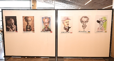 Uluslararası Orhan Kemal Karikatürleri Sergisi Osmangazi’de Açıldı