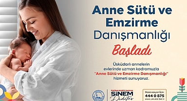 Üsküdar Belediyesi’nden Yeni Annelere Evde Destek: “Anne Sütü ve Emzirme Danışmanlığı” Hizmeti Başladı