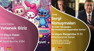 Zeytinburnu Kültür Sanat 11-17 Mayıs Haftalık Etkinlik Takvimi
