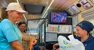 Atça’da Mobil Halk Ege Et'e Yoğun İlgi