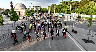 Avrupa Bisiklet Başkenti Konya’da Şehir Merkezi ve 28 İlçede Aynı Anda Binlerce Bisikletsever Pedal Çevirdi