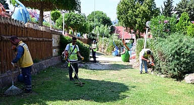 Aydın Büyükşehir Belediyesi’nden Söke’de Çevre Düzenleme ve Peyzaj Çalışması