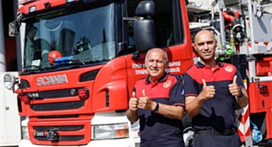 Babalar Günü’nde aynı üniformada iki kuşak